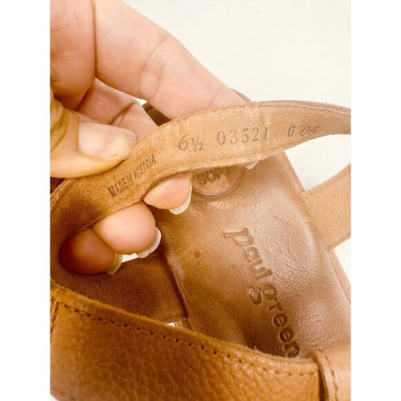 Paul Green Brown  Paul Taos Platform fisherman  Sandal size UK 6.5 / us 9 - Picture 5 of 12